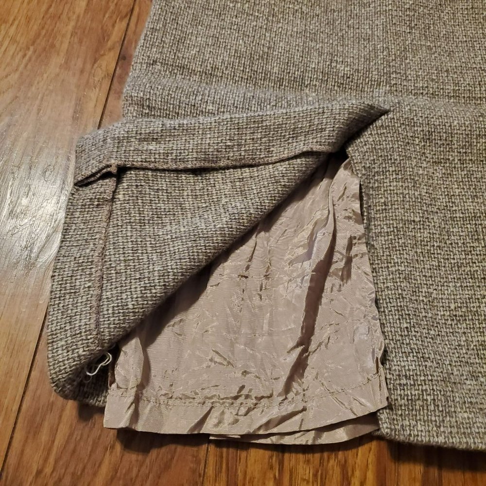 Vintage 70s/80s Patty Woodard Tweed High Waist Midi Pencil Skirt Womens 26 Waist - Picture 4 of 8